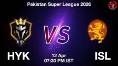 HYK vs ISL PSL 2026, Picture