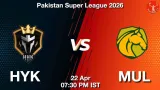 HYK vs MUL PSL