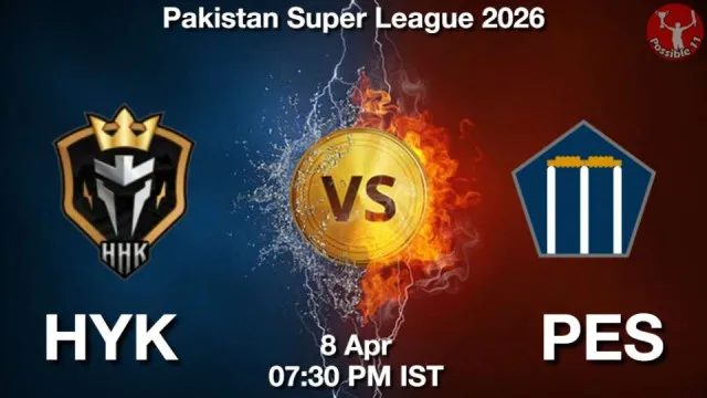 HYK vs PES PSL 2026, Pitch Report,