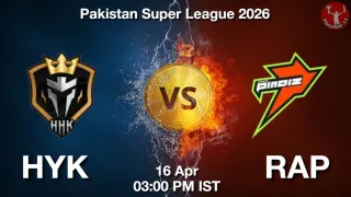 HYK vs RAP PSL 2026, Pitch