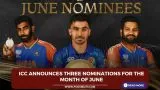 ICC announces three nominations for the month of June