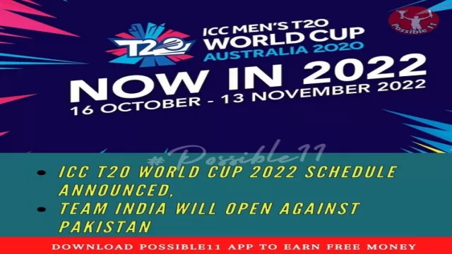 ICC Mens T20 World Cup 2022 Full