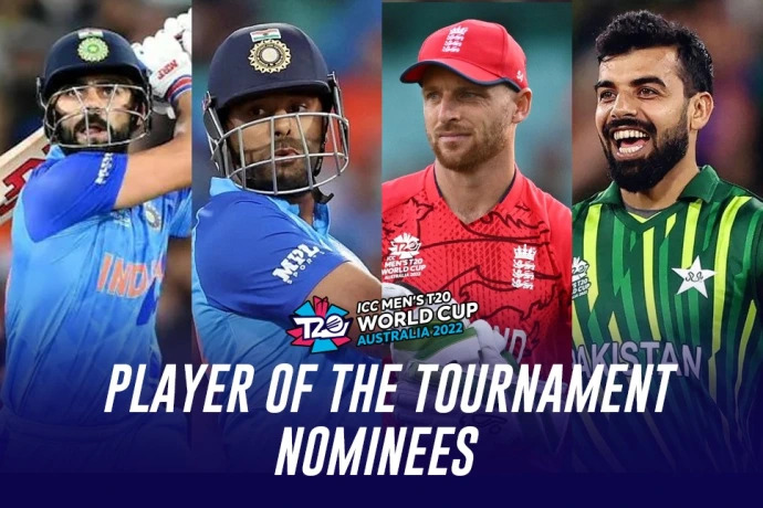 ICC selects 9 nominees for Player of the Tournament in T20 World Cup 2022