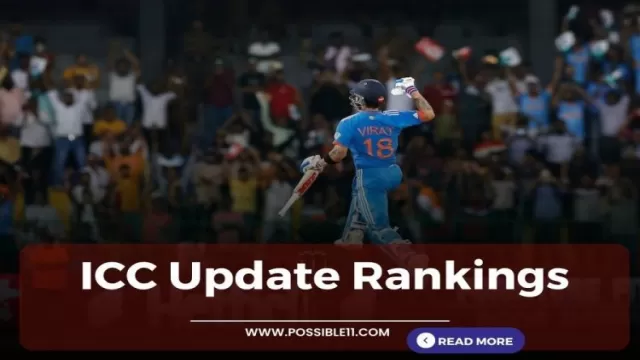 ICC Update Rankings: Virat Kohli climbs to