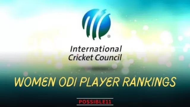 ICC Women ODI Player Rankings