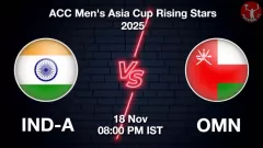 IND-A vs OMN, Pitch Report, Picture