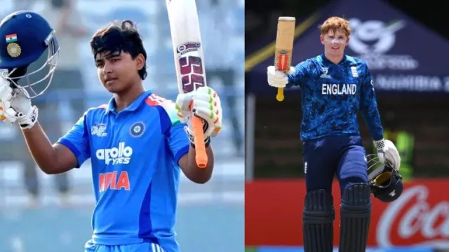IND U19 vs ENG U19 Final, Match
