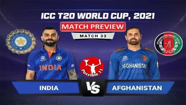 IND vs AFG Match Preview, Today Match