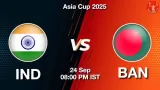 IND vs BAN Asia