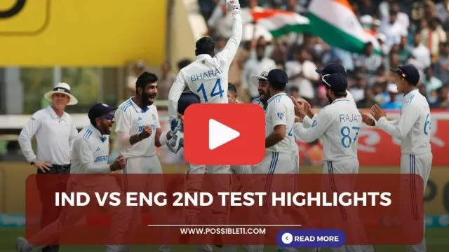 IND vs ENG 2nd Test Highlights: India