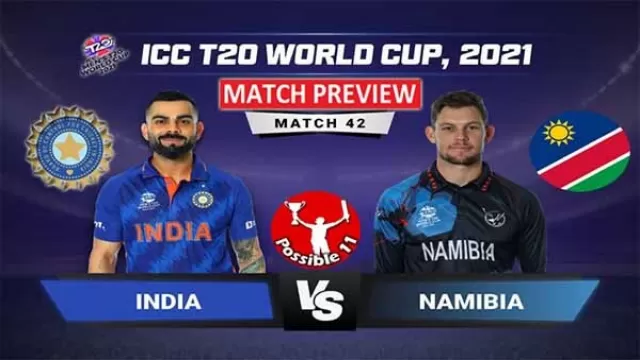 IND vs NAM Match Preview, Today Match