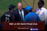 IND vs NZ Semi Final Live Updates: India's third wicket fell at 382 runs
