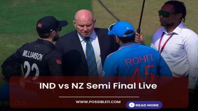 IND vs NZ Semi Final Live Updates: