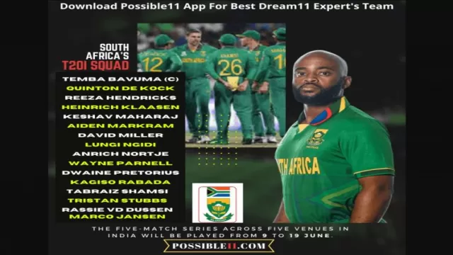 IND vs SA 2022: South Africa Announced