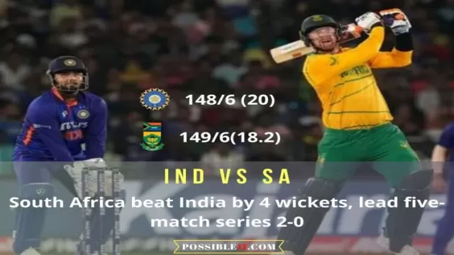 Ind vs SA 2nd T20I Highlights: South