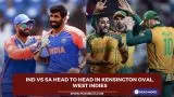 IND vs SA Head to Head in Kensington Oval, West Indies