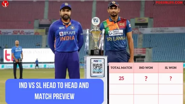 IND vs SL head to head, India