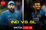 IND vs SL Live score Today Match Asia cup 2023