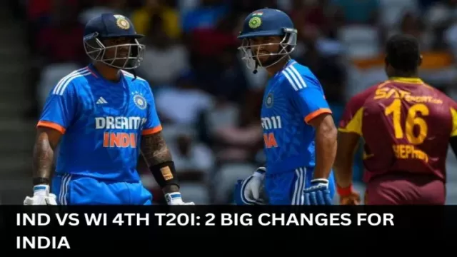 IND vs WI 4th T20I: 2 Big