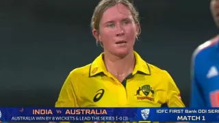 IND-W vs AUS-W Match Highlights: Australia