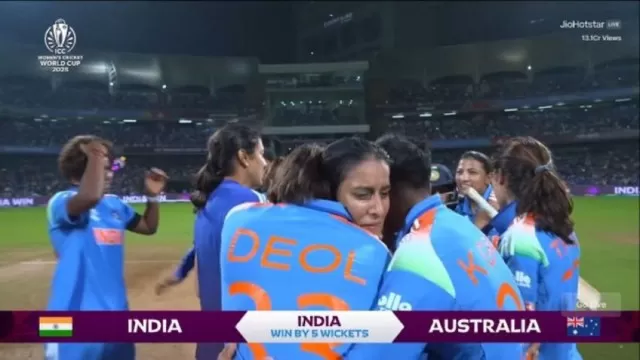 IND-W vs AUS-W semi-final: Full highlights of India record win