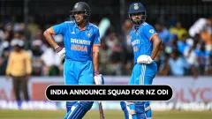 India Announce Squad for NZ Picture