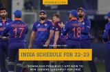 India Cricket Schedule For ODI, T20 and Test Complete List