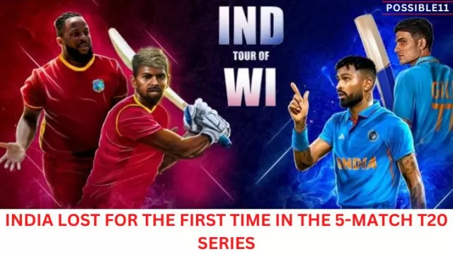 India lost for the first time in