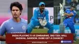 India Playing 11 vs Zimbabwe, 3rd T20I, Will Jaiswal, Samson, Dube get a chance?