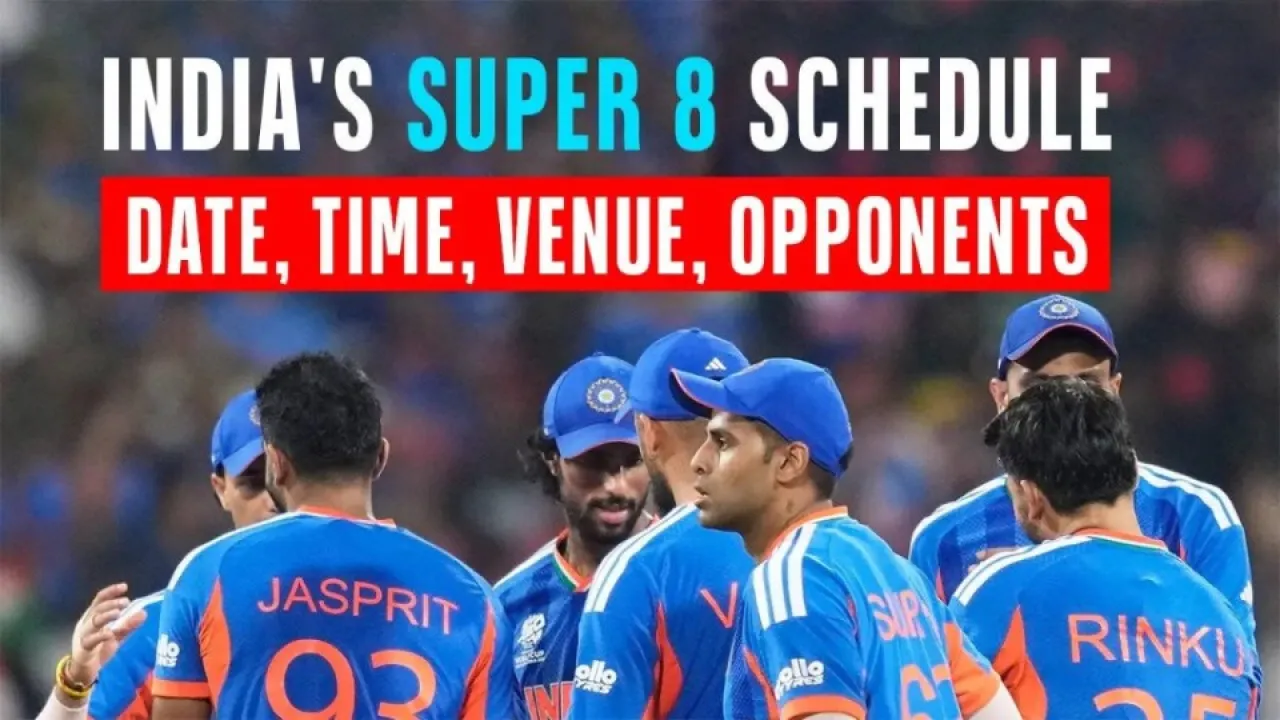india super 8 schedule