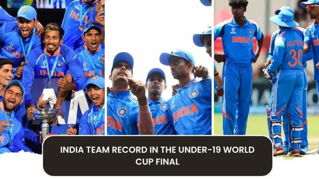 India team record in the Under-19 World