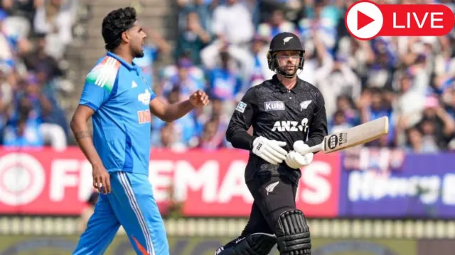 India vs New Zealand 3rd ODI Match