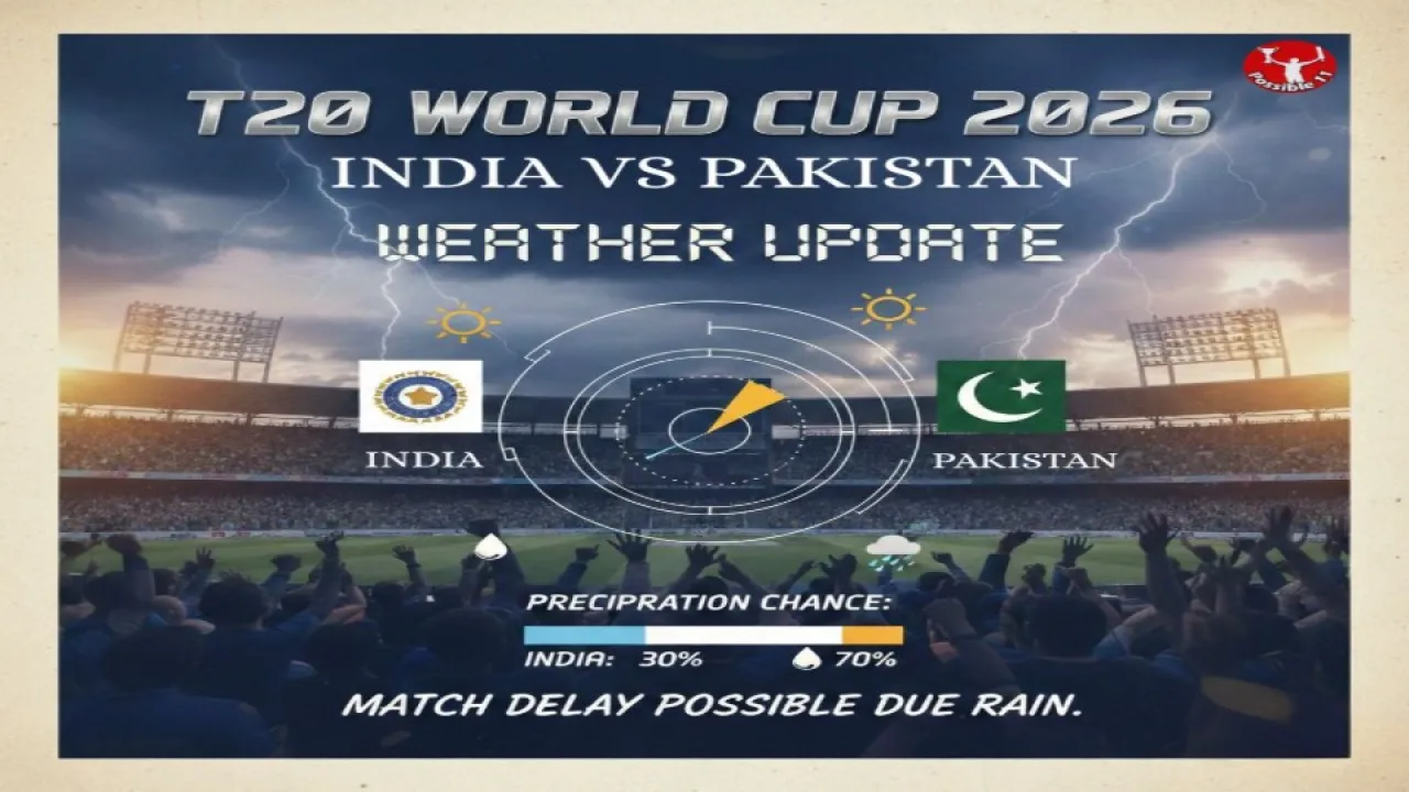 india vs pakistan weather update