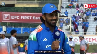 India vs South Africa 1st ODI Match Live Scorecard