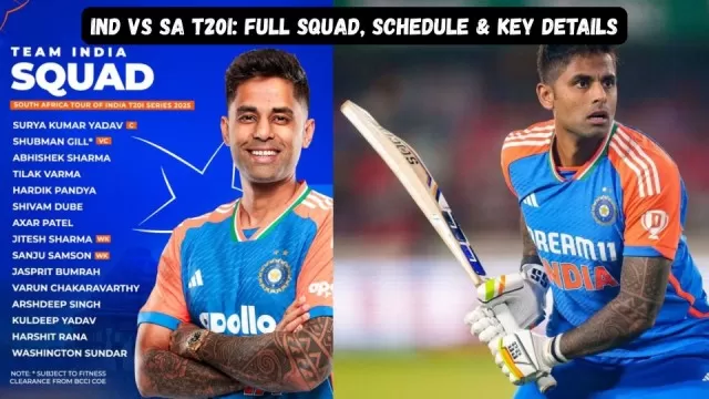India vs South Africa T20I: Full Squad, Schedule and Key Details