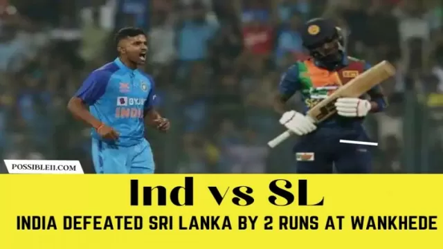 India vs Sri Lanka Highlights, IND vs