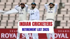 Indian Cricketers Retirement List 2025: Picture