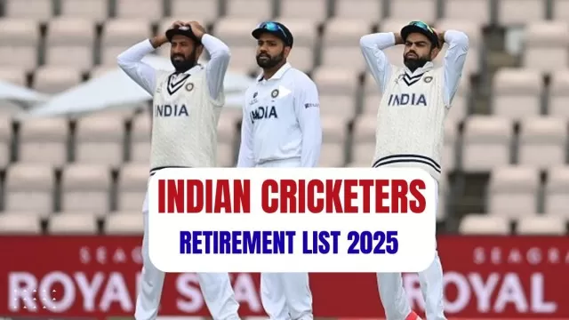 Indian Cricketers Retirement List 2025: Rohit Sharma, Virat Kohli, and More