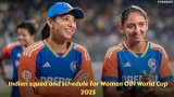 Indian squad and schedule for Women ODI World Cup 2025