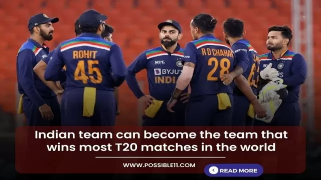 Indian team can become the team that