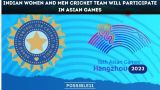 Indian Women and Men Cricket Team Will Participate in Asian Games