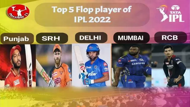 IPL 2022 - Top 5 Flop Players,