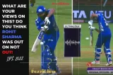 IPL 2022, Controversial Umpiring: Rohit Sharma was not-out or out? 
