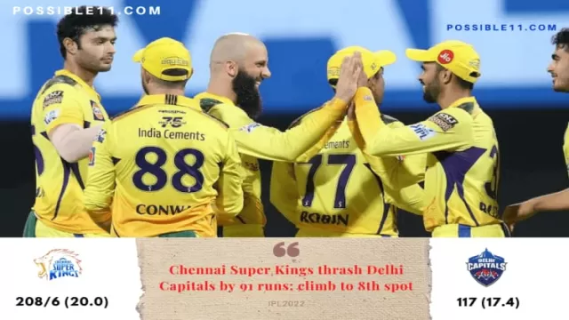 IPL 2022, CSK vs DC Highlights: Chennai