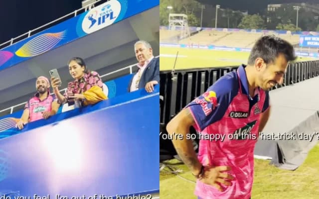 IPL 2022: Know what wife Dhanashree told Chahal after taking hat-trick