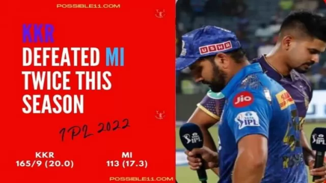 IPL 2022, MI vs KKR Highlights: Kolkata