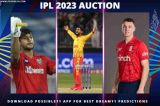 IPL 2023 Auction: Full List of Players Sold and Unsold