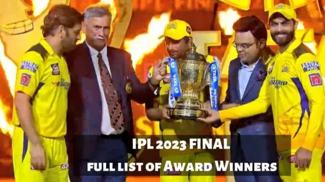 IPL 2023 Awards List: Orange Cap, Purple