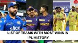 IPL 2023: List of Teams with Most Wins in Ipl History