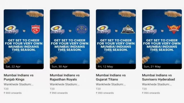 IPL 2023 Ticket Booking, How to book